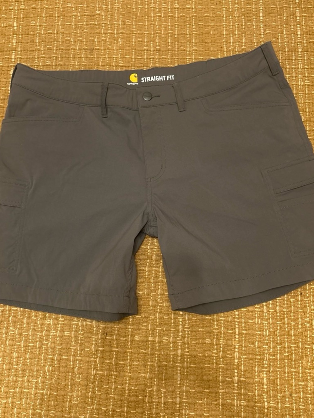 Carhartt Women's Charcoal Straight Fit Cargo Shorts